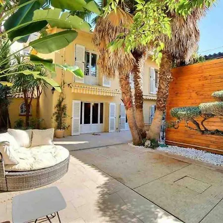 Eden Housse Villa, Pool, 2 Min To Beaches * Antibes