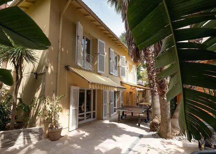 Eden Housse Villa, Pool, 2 Min To Beaches * Antibes